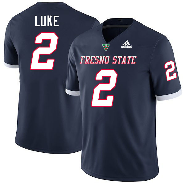 Fresno State Bulldogs #2 Rayshon Luke College Football Jerseys,Uniforms-Navy Fresno State Bulldogs #2 Rayshon Luke College Football Jerseys,Uniforms-Navy